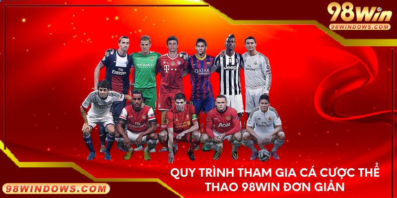 Quy trình tham gia cá cược thể thao 98Win đơn giản